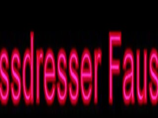 Crossdresser faustine υψηλός τακούνια μαύρος/η ζαρτιέρες stroki