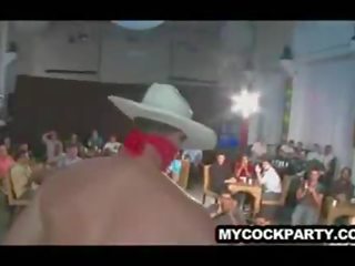 Cowboy stripper entertaining en personligt parten